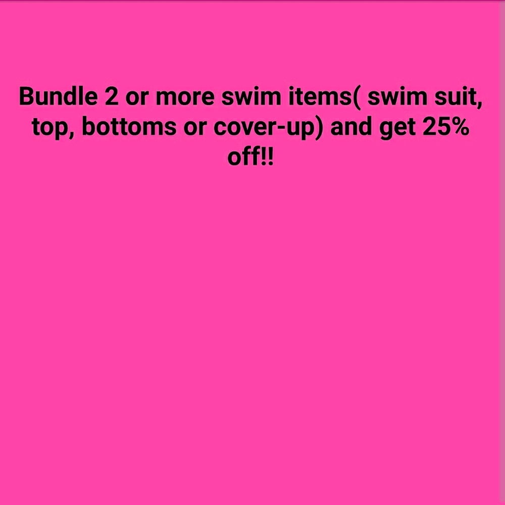 Swim Items Bundle Deal